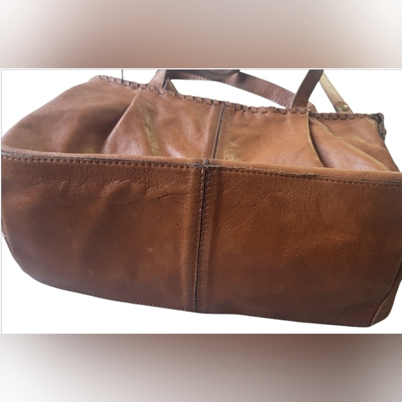 Patrica Nash Brown Leather Handbag With Top Handle or Shoulder Strap - Picture 3 of 16